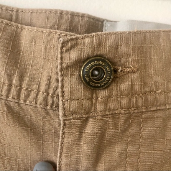NWT Men’s Field and Stream rip stop cargo short solid ermine Size 36 - Picture 3 of 9